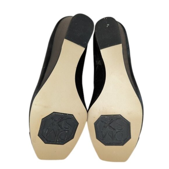 Donald J. Pilner DMSX Nance Black Dress Wedges EUC - Picture 2 of 6
